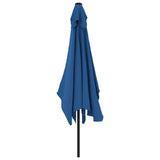 Garden Parasol Azure Polyester 300x200 cm Tiltable 47129