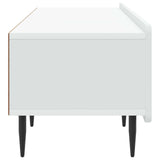TV Cabinet with Drawer White 147 x 34.5 x 32 cm Engineered Wood 894475