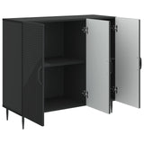 Sideboard Black 89 x 34.5 x 80 cm Engineered Wood 894876