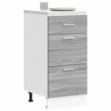 Bottom Cabinet Lyon Grey Sonoma 40x46x81.5 cm Engineered Wood 854216