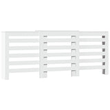 ZNTS Radiator Cover White 205x21.5x83.5 cm Engineered Wood 852717