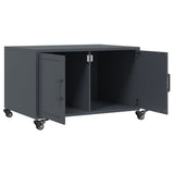 Coffee Table Anthracite 68x50x43.5 cm Steel 846688