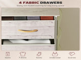 Wood Storage Chest of Drawers 69709564