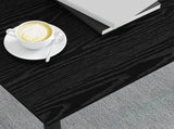 Coffee Table Black Oak 70 x 50 x 36 cm Engineered Wood 892566