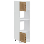 Oven Cabinets 2 pcs Lucca Artisan Oak Engineered Wood 3315050