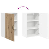 Wall Cabinet LUCCA Artisan Oak 50 x 31 x 80 cm Engineered Wood 885044