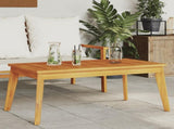 Garden Dining Table 100x55x45 cm Solid Wood Acacia 366383