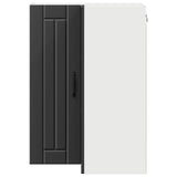 Wall Corner Cabinet LUCCA Black 57 x 57 x 80 cm Engineered Wood 885076