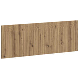 Wall-Mounted Headboard ALKMAAR Artisan Oak Engineered Wood 896304