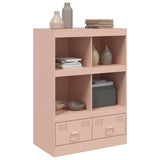 Highboard Pink 67x39x95 cm Steel 841800