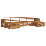 Sofa Sets 6 pcs Natural Solid Acacia Wood 3373904