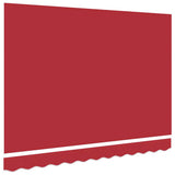 Awning Replacement Fabric Red 3 x 2.5 m Polyester 42000628