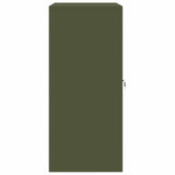 Storage Cabinet Olive Green 80 x 40 x 90 cm Steel 891686