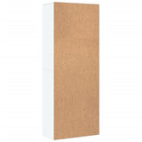 Highboard White 70x35x180 cm Engineered Wood 3276658