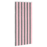Insect Curtain Chenille Silver Grey and Pink 100 x 220 cm 42034442