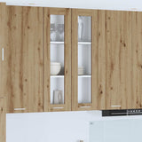 Hanging Cabinet Artisan Oak 60 x 31 x 100 cm Engineered Wood 884393
