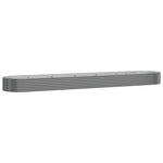ZNTS Garden Raised Bed Powder-coated Steel 507x100x36 cm Grey 319009