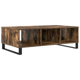 Coffee Table Smoked Oak 104x60x35 cm Engineered Wood 827097