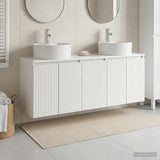 Bathroom Cabinet Set 3 pcs High Gloss White 49.5 x 44.5 x 65 cm 3405671
