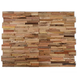 Wall Cladding Panels 10 pcs 1.03 m Recycled Teak Wood 326170