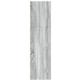 Bookcase Grey Sonoma 80x30x114 cm Engineered Wood 857936