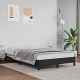 Bed Frame without Mattress Black 120x190 cm Small Double Faux Leather 3269619