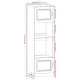 ZNTS 7 Piece Kitchen Cabinet Set Kalmar Grey Sonoma Engineered Wood 3314737