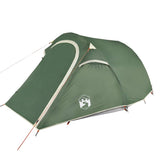 Camping Tent Tunnel 3-Person Green Waterproof 94600