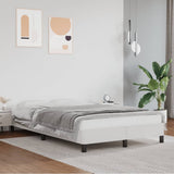 Bed Frame without Mattress White 120x190 cm Small Double Faux Leather 3269620