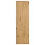 ZNTS Side Cabinet ODDA 40x24x79 cm Solid Wood Pine 4103601