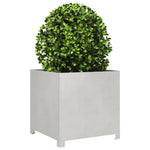 ZNTS Garden Planter 50x50x50 cm Stainless Steel 851217