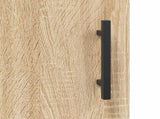Highboard Sonoma Oak 69.5x34x180 cm Engineered Wood 3198172