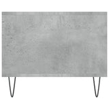 Coffee Table Concrete Grey 102x50x40 cm Engineered Wood 829296