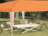 Pop-up Party Tent 575 x 290 x 245 cm Orange 42019789