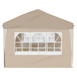 Pop-up Party Tent 575 x 289 x 245 cm Cream 42019790