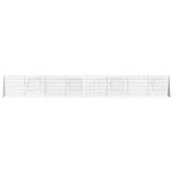 Chicken Cage Silver 430 x 55 x 55 cm Galvanised Steel 3394434