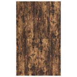 Storage Bed Frame Smoked Oak 120 x 190 cm Engineered Wood 3335425