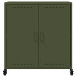Sideboard Olive Green 68x39x72 cm Steel 846660