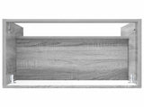 Bathroom under Sink Cabinet Grey Sonoma 78.5 x 37.5 x 81 cm 890050