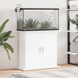 Aquarium Stand White 81x36x73 cm Engineered Wood 833599