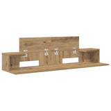 Studio Desk Artisan Oak 152 x 36 x 19.5 cm Engineered Wood 8006699