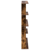 Wall Shelving Unit Brown 102 x 20 x 130 cm Engineered Wood 8012056