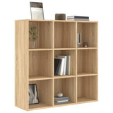 Bookcase Sonoma Oak Engineered wood Medium Bookcase Rectangular 801128