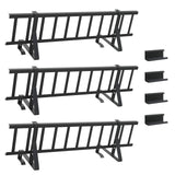 Roof Snow Guard Black 300 x 29.5 x 34.5 cm Steel 42028472