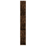 Book Cabinet/Room Divider Smoked Oak 100x24x188 cm 3187603