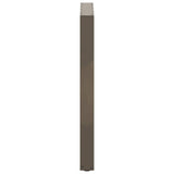 Bar Table Legs U-Shaped 2 pcs Natural Steel 60x cm Steel 4013227
