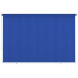 Outdoor Roller Blind 355 cm Blue HDPE 312859