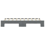 Daybed with Trundle without Mattress Dark Grey 90x190 cm Single 3196886