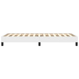 Bed Frame without Mattress White 90x190 cm Single Single Faux Leather 349840