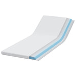 Mattress Pad White 80 x 200 cm Gel Memory Foam 4106276
